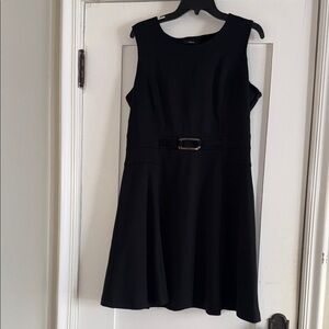 Style & Co. Black Belted Mini Dress